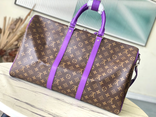 M46775 路L家-Keepall Bandouliere旅行袋 紫色