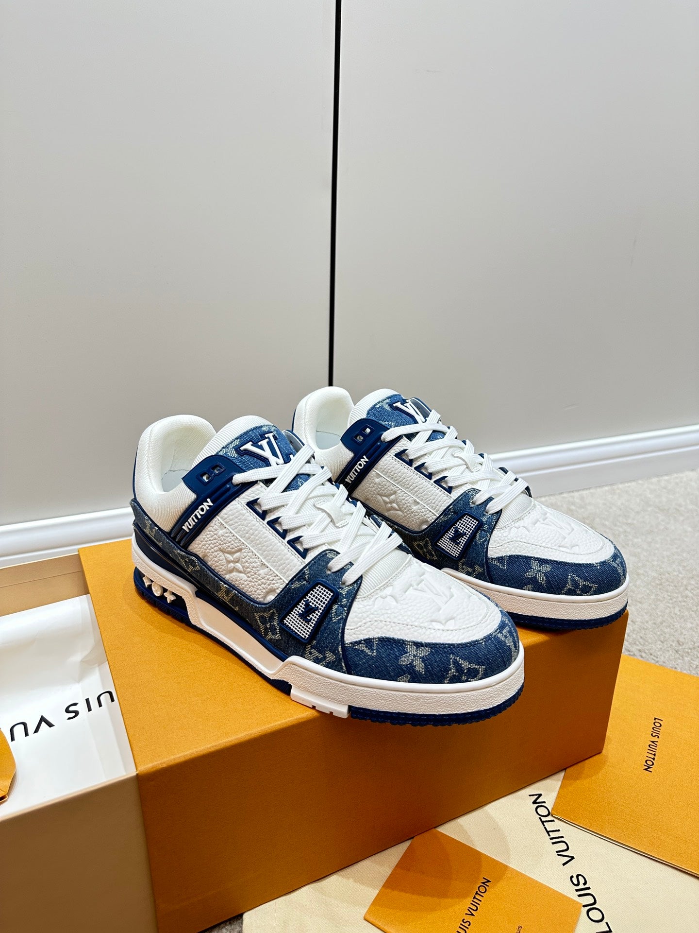 路L家-Trainer 運動鞋 牛仔色