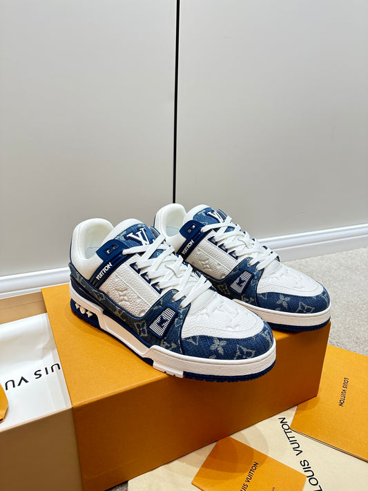 路L家-Trainer 運動鞋 牛仔色