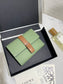 羅L威-Small vertical wallet系列 綠色