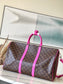 M41416 路L家-Keepall Bandoulière 旅行袋 玫紅色