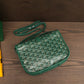 戈G家-Goyard 郵差包小號 綠色