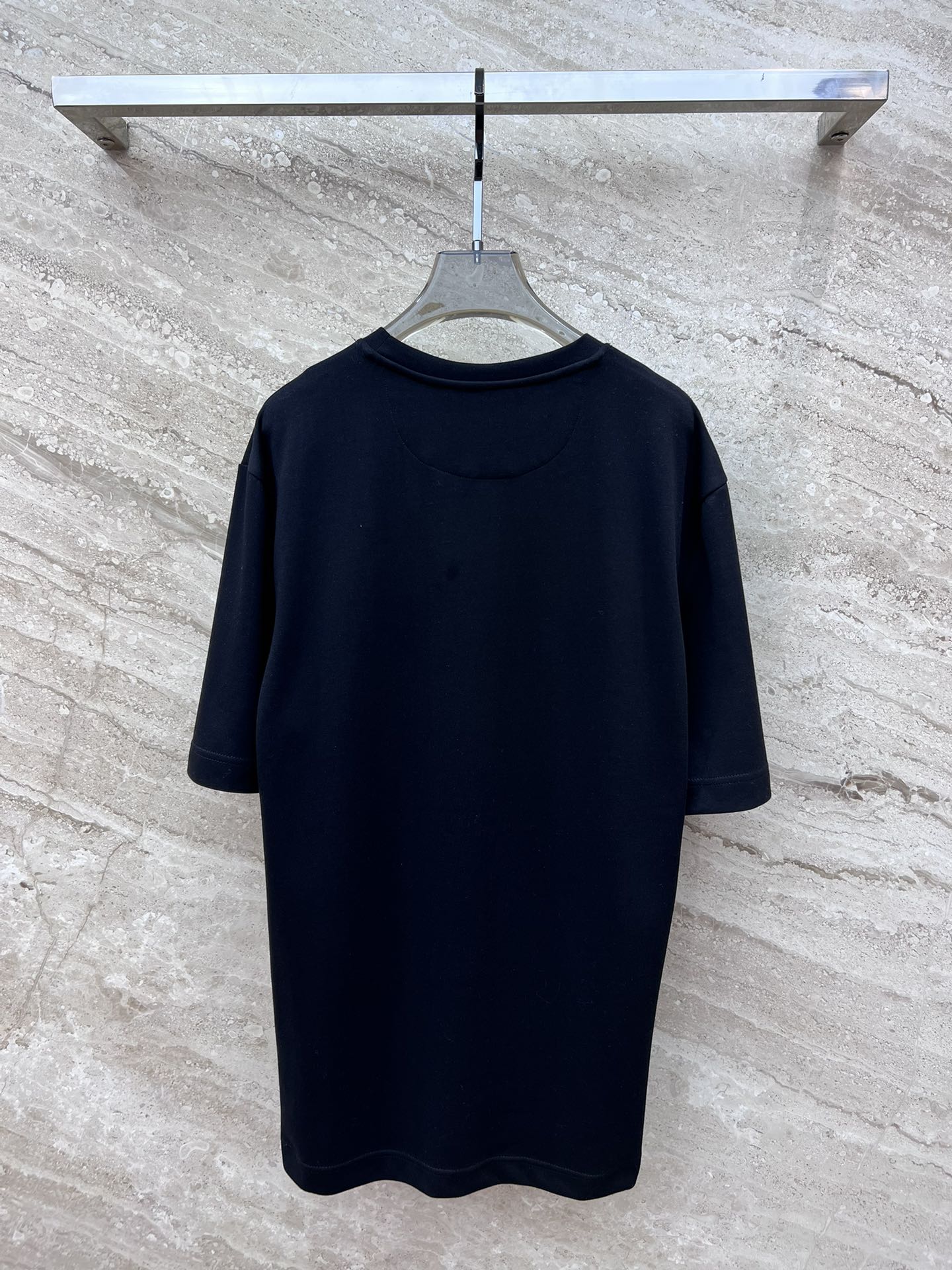 芬F家-2403 24SS春夏新款工具印花圓領短袖TEE 藍色