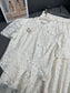 迪D家-2403 24SS春夏新款蕾絲套裝 白色