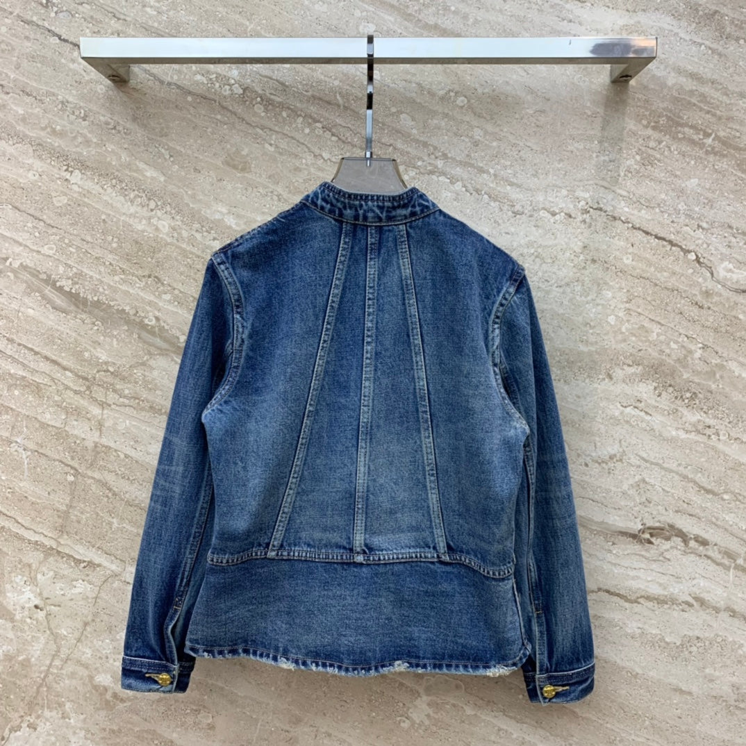 賽C家-2403 宮廷風牛仔外套