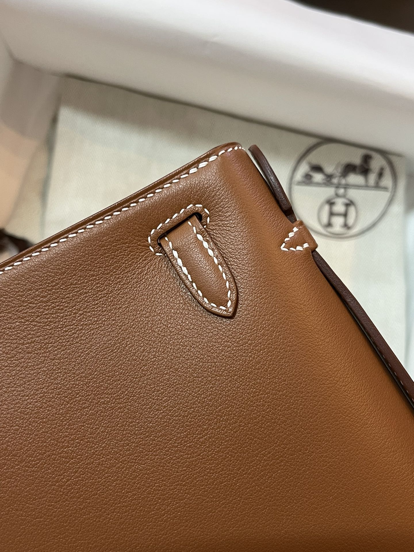 小愛款-Kelly Mini 1代 金棕 金扣