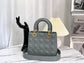 迪D家-Lady dior myABC 岩石灰色金扣 小號