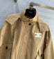 賽C家-2403 24早春新品立領連帽式風衣外套 (帽可拆)