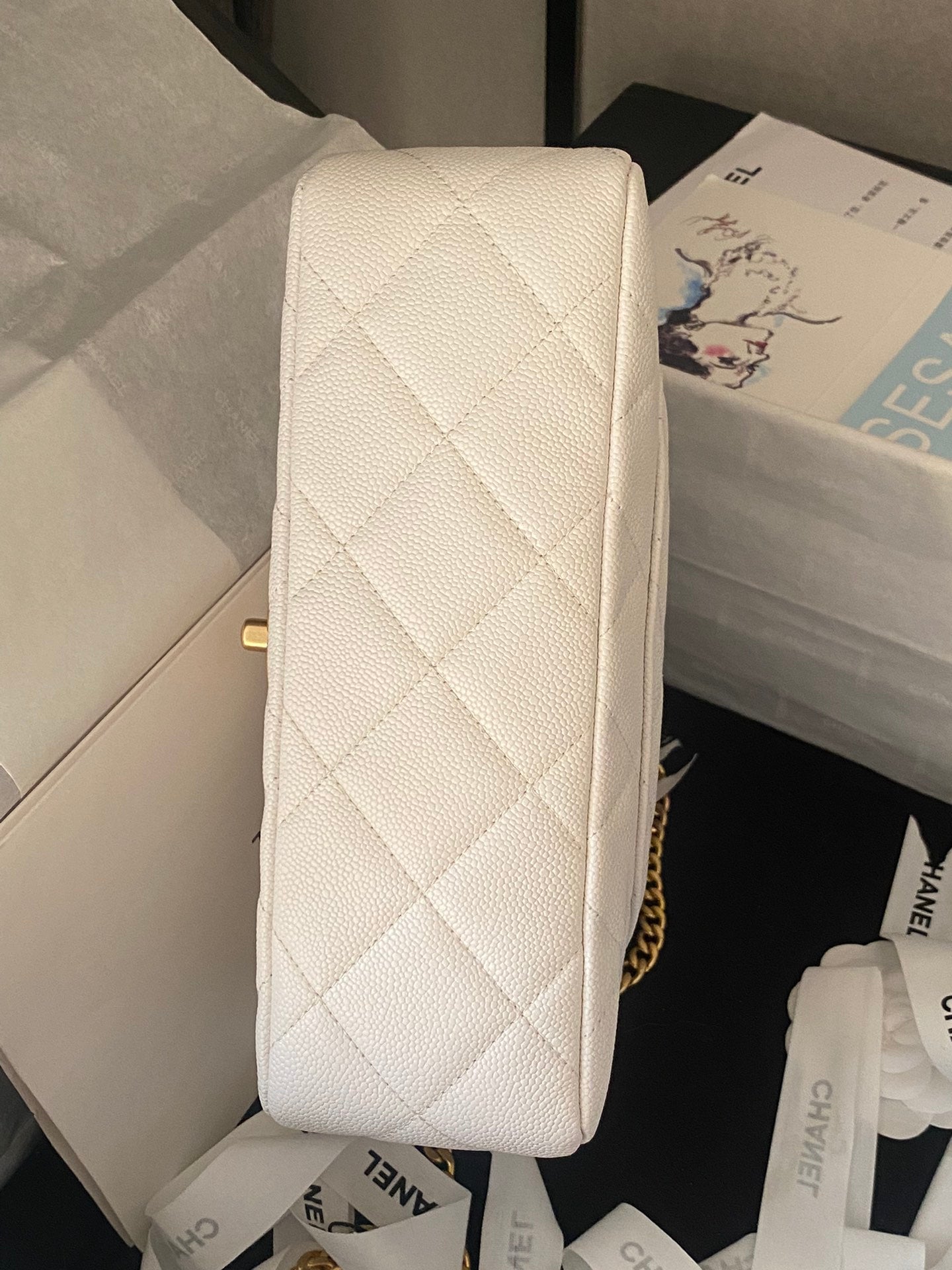 小香家-2023春夏新款 方胖子 24CM 愛心款 白色