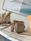 M80399 路L家-Multi Pochette Accessories 手袋 三合一包 杏色