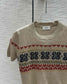 賽C家-2404 雪花愛心logo針織短袖