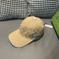 古G家-彩色織戴棒球帽 駝色