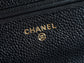 小香家-Chanel Classic WOC 荔枝皮 金扣 銀扣 鍊條包