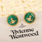 Vivienne westwood-耳環017 綠色