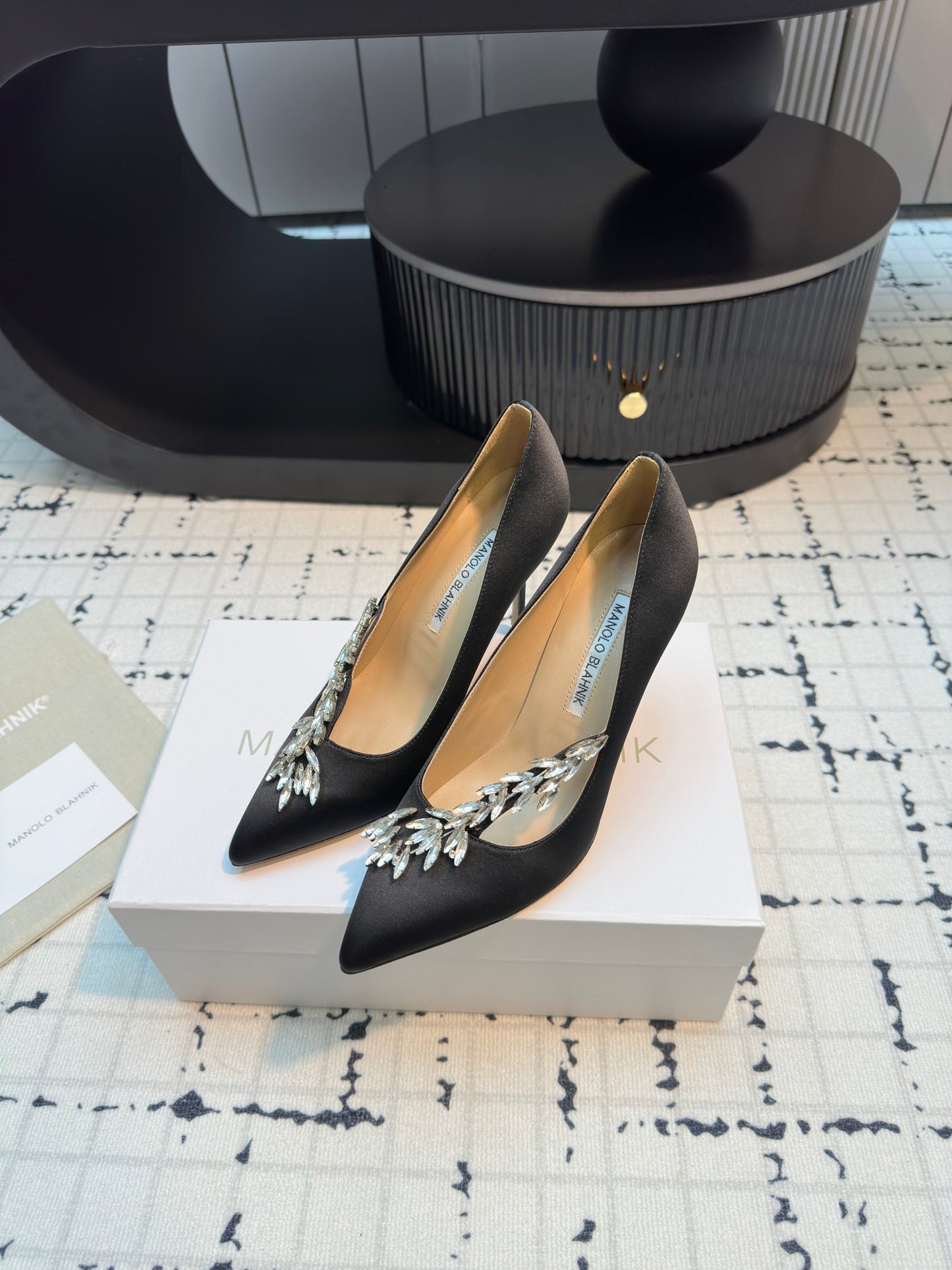 Manolo Blahnik-2024 高跟鞋 黑色