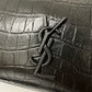 聖Y羅-Niki Shopping Bag 鱷魚紋 黑色
