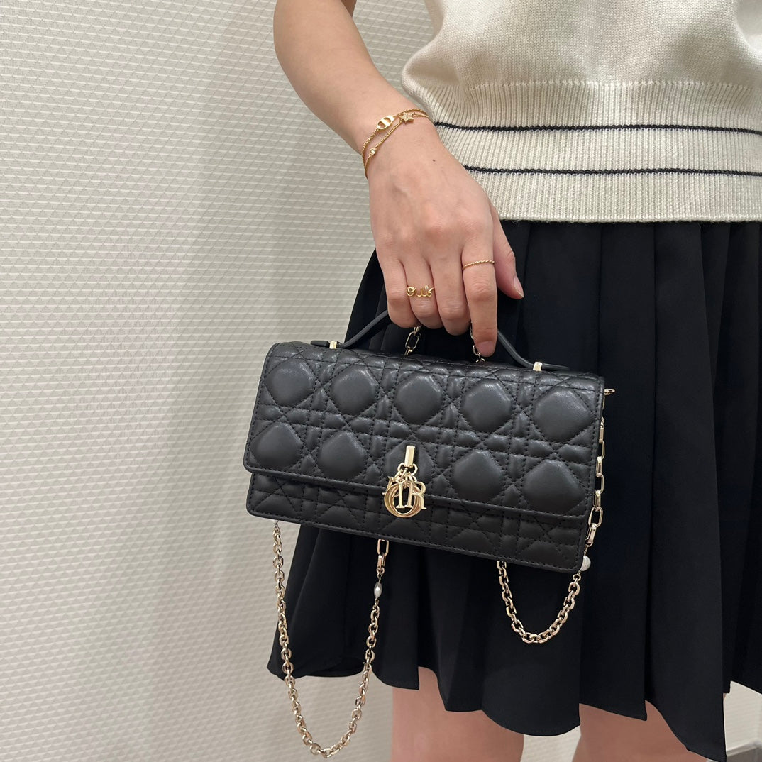 迪D家-Miss Dior Top Handle 手袋 黑色