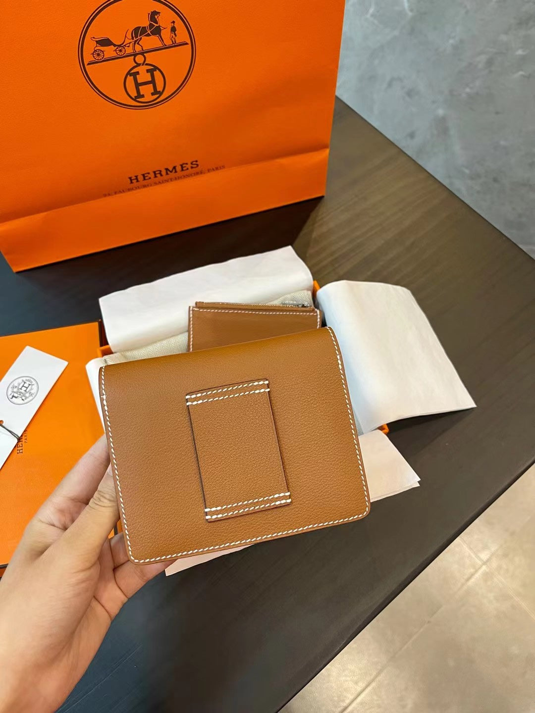 小愛款-Roulis slim Evercolor 金棕 銀扣