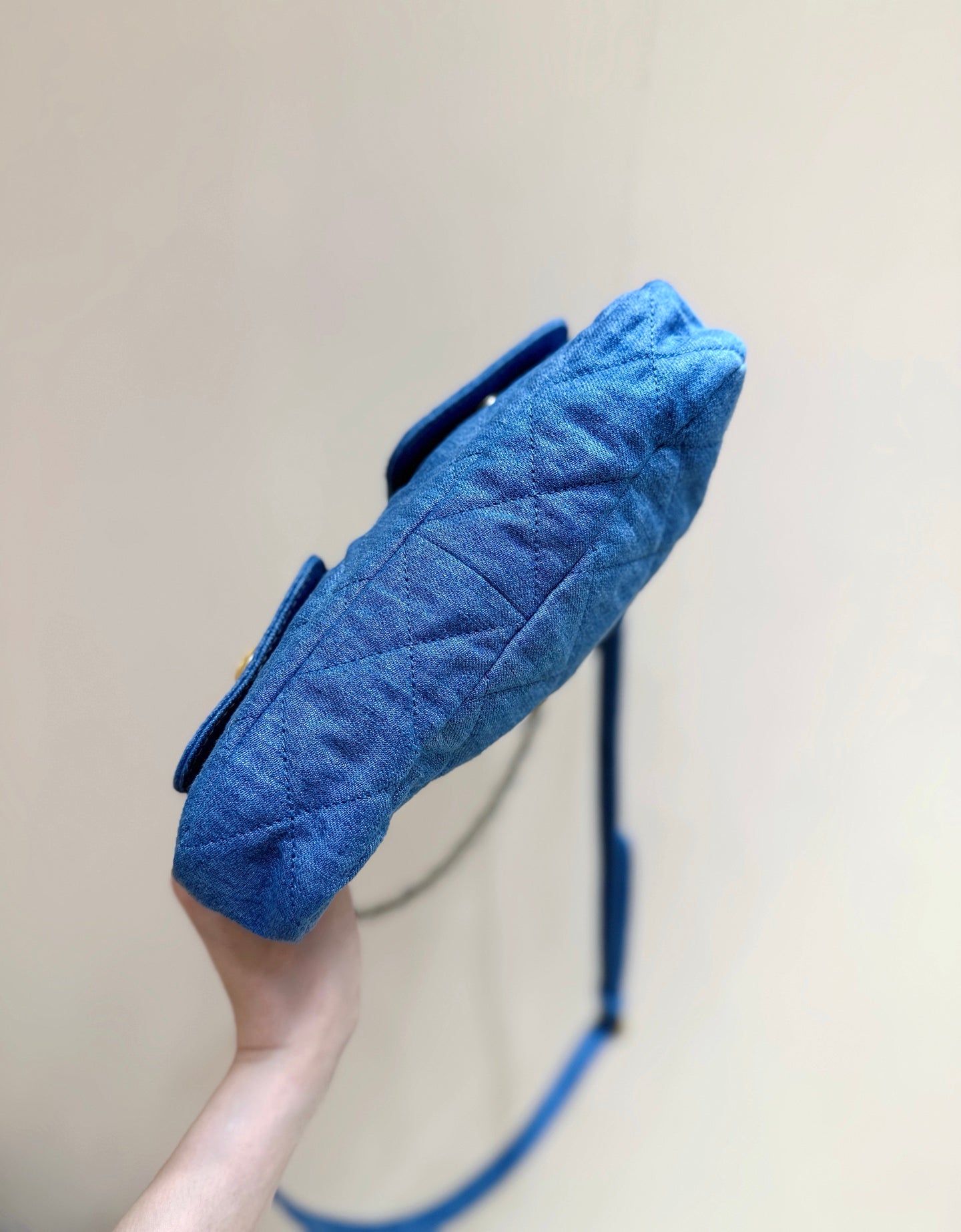 25P 牛仔郵差包