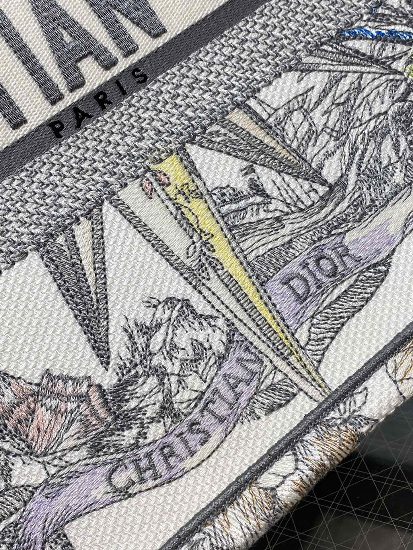迪D家 Book Tote 八芒星系列 中號36.5cm