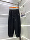 小香家-2403 新款雙紐扣貼標束腳衛褲