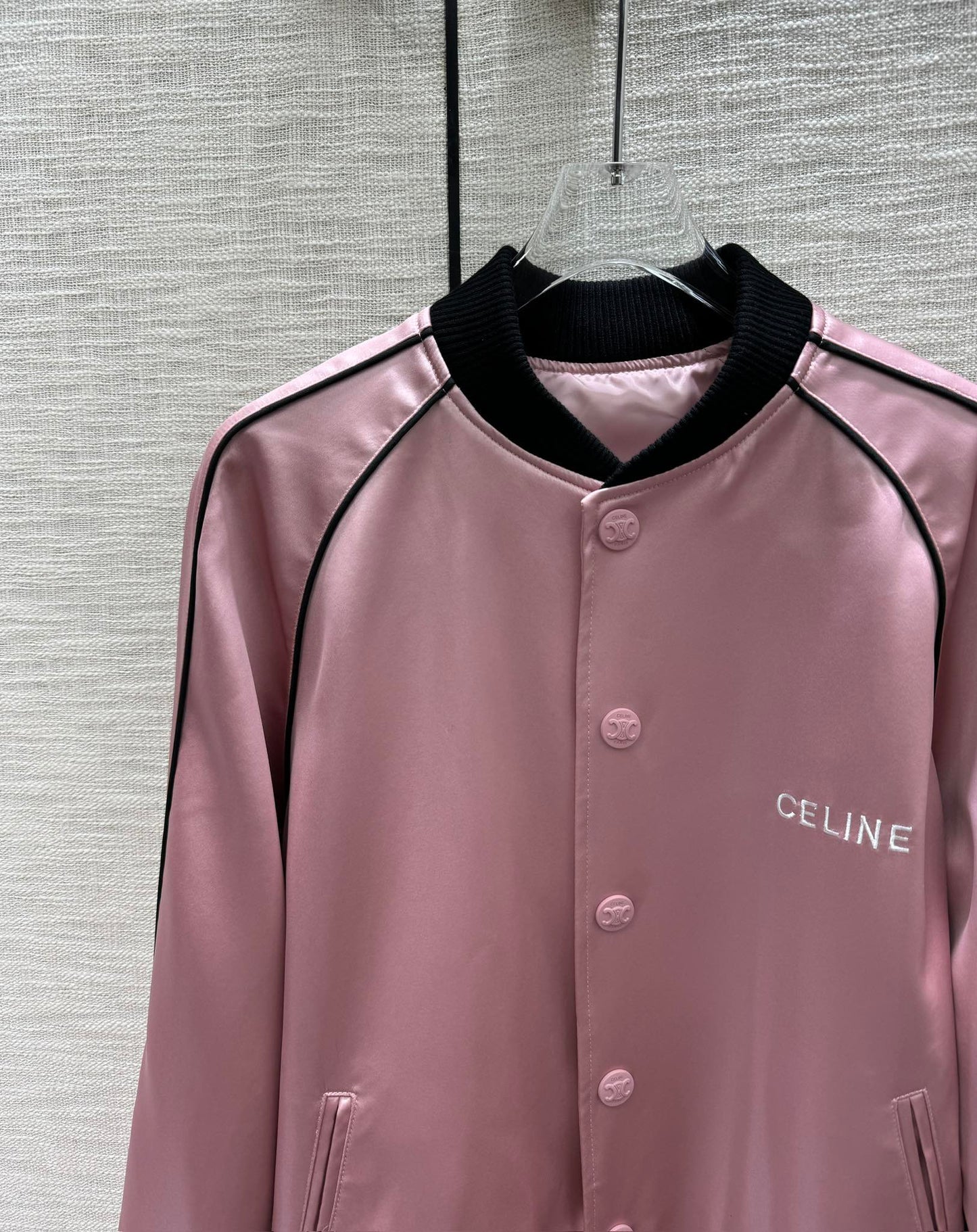 賽C家-2404 撞色立領棒球服外套