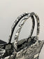 迪D家 Book Tote SUMMER 23 白色 小號26.5cm