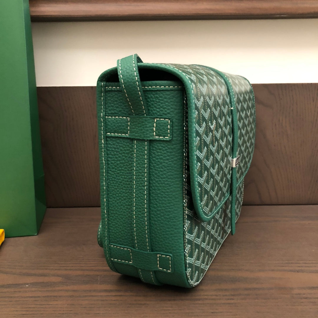 戈G家-Goyard 郵差包 綠色