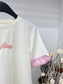 賽C家-2404 24新款甜美系撞色TEE 白色