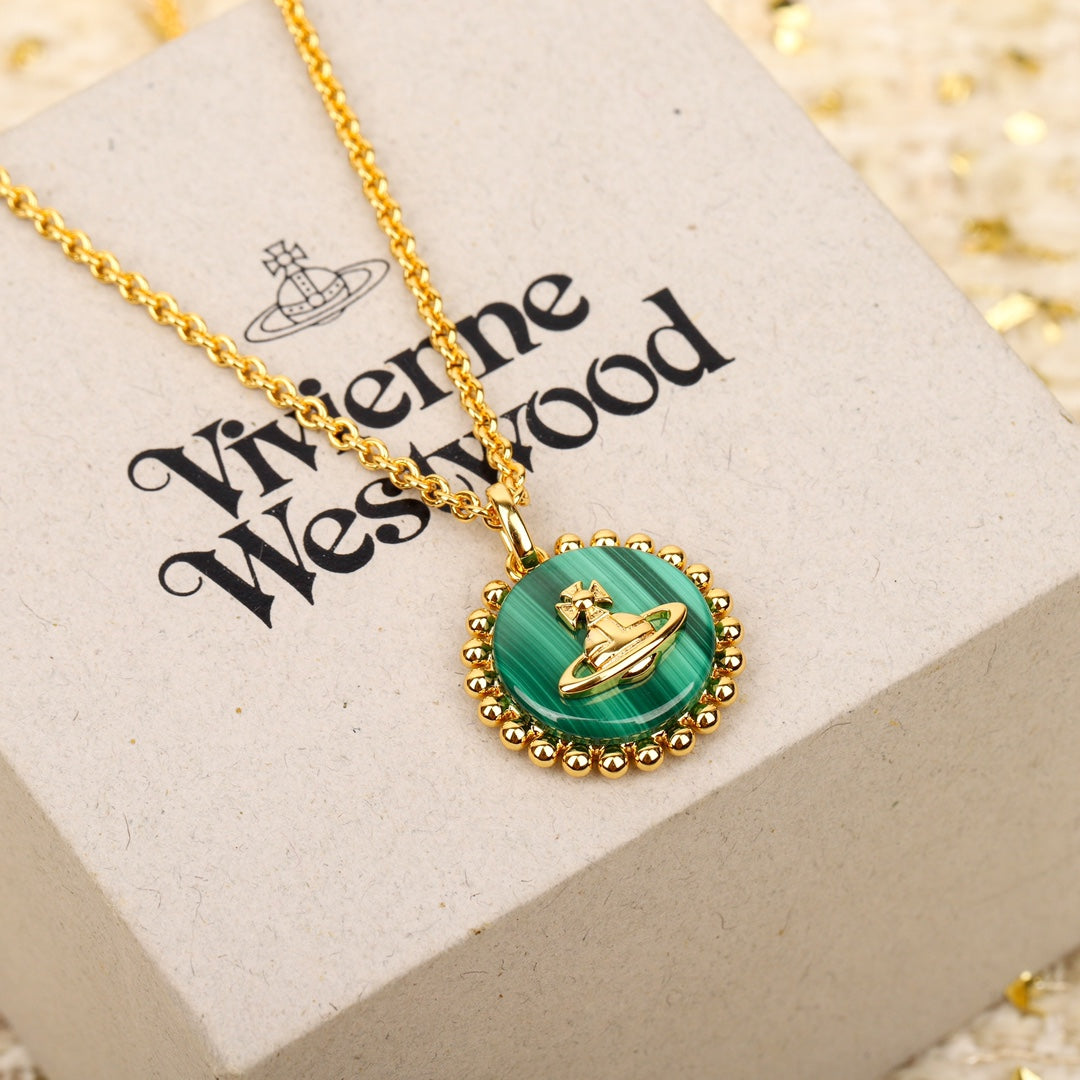 Vivienne westwood-項鍊015 綠色