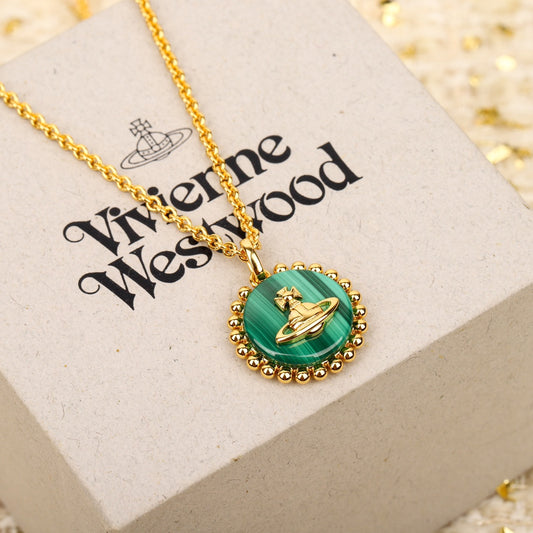 Vivienne westwood-項鍊015 綠色