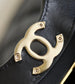 小香家-Chanel 31 經典雙c Logo 菱格紋迷你購物包 黑色