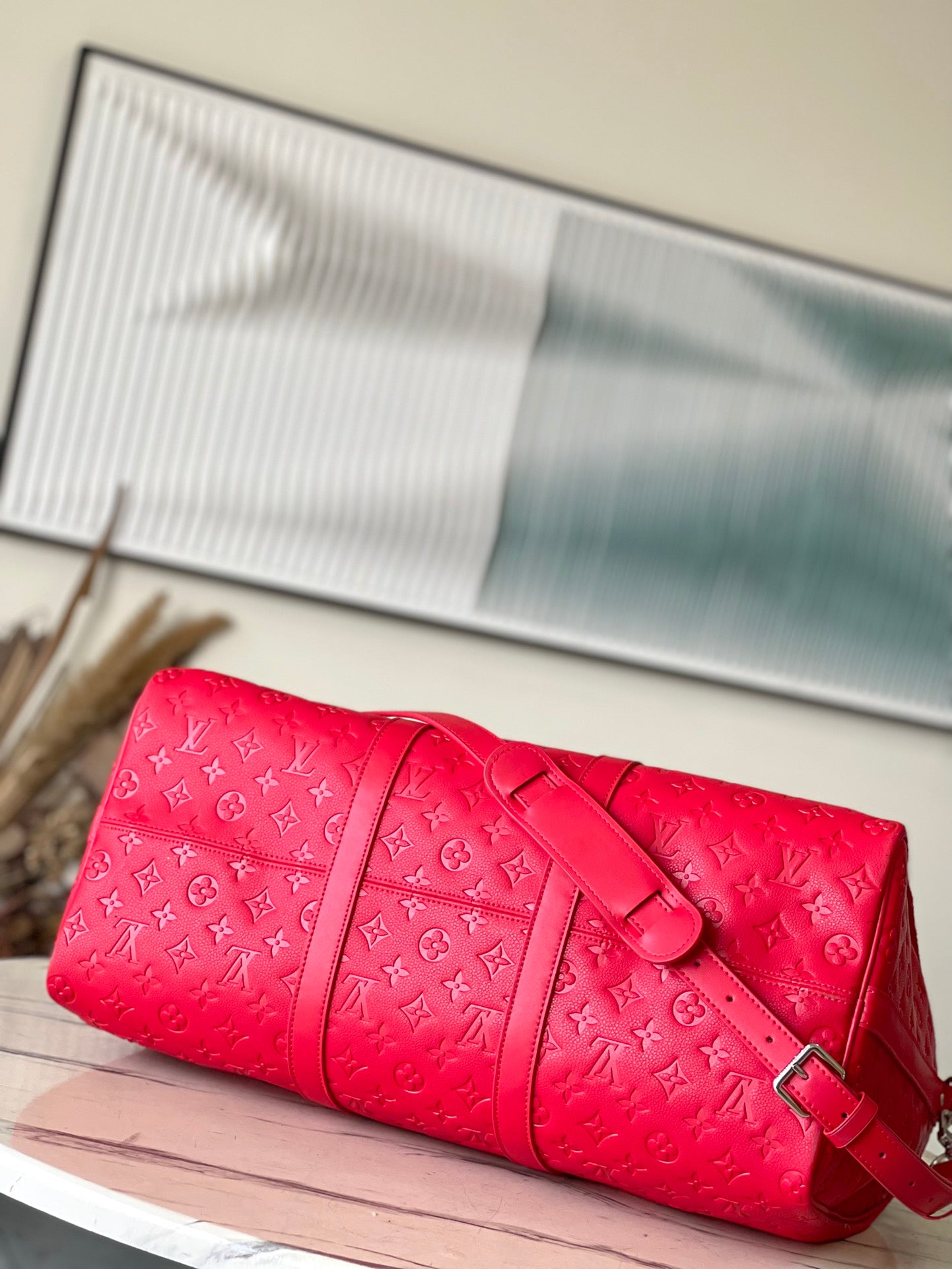 M23750 路L家-Keepall Bandoulière 旅行袋 紅色