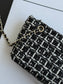 小香家-25C Mini Tote 黑色毛呢