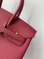 小愛款-Birkin 25 Togo K1 Rouge Grenat 紅色 金扣