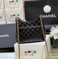 小香家-Chanel Hobo 23c早春款 油蠟皮黑色 大號