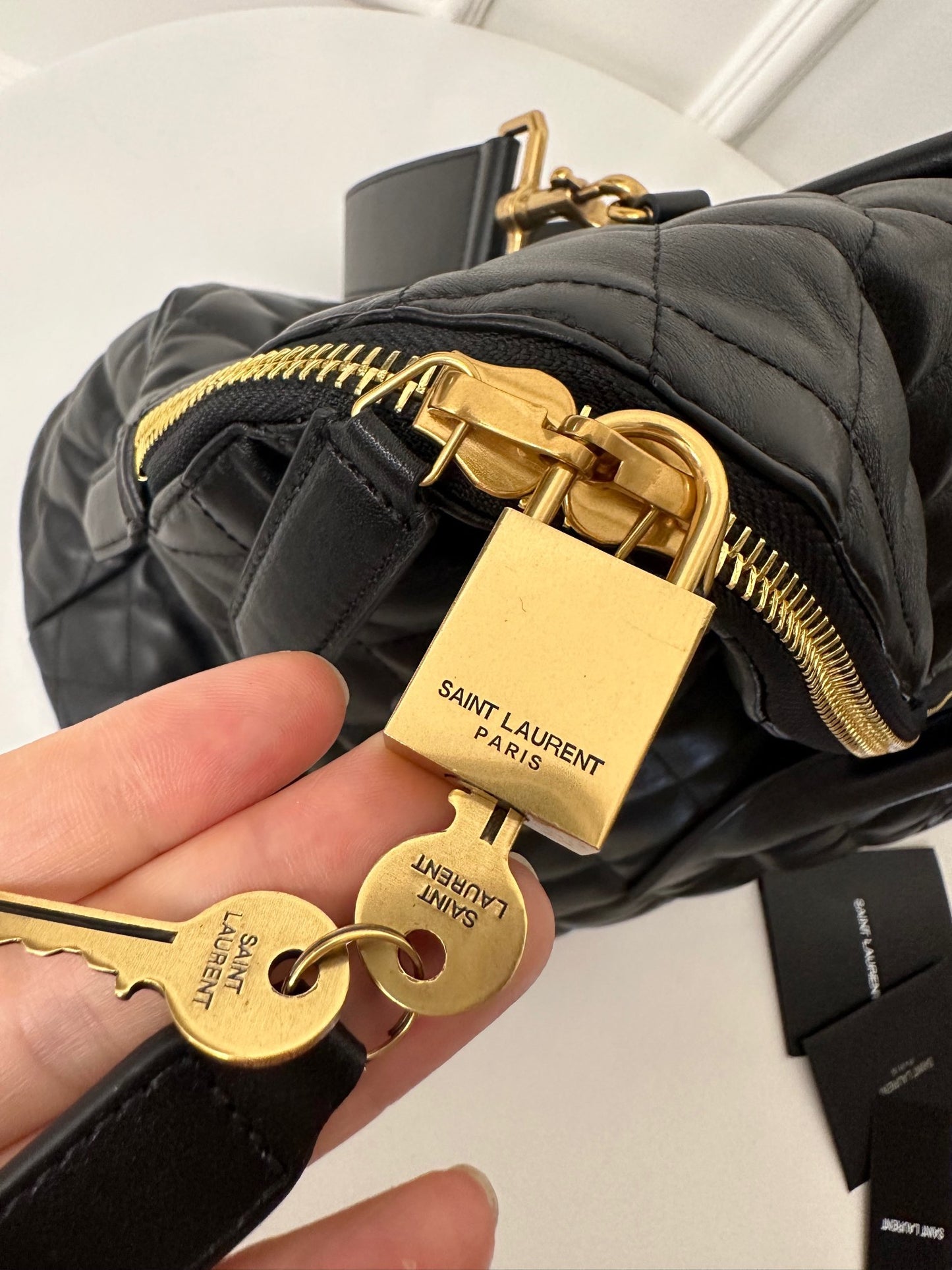 聖Y羅-Maxi quilted 旅行袋