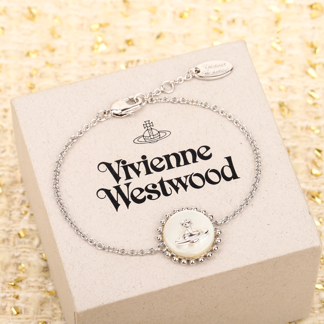 Vivienne westwood-手鍊012 白色