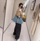 M46855 路L家-Carryall MM手袋 斜背包/肩背包 牛仔丹寧