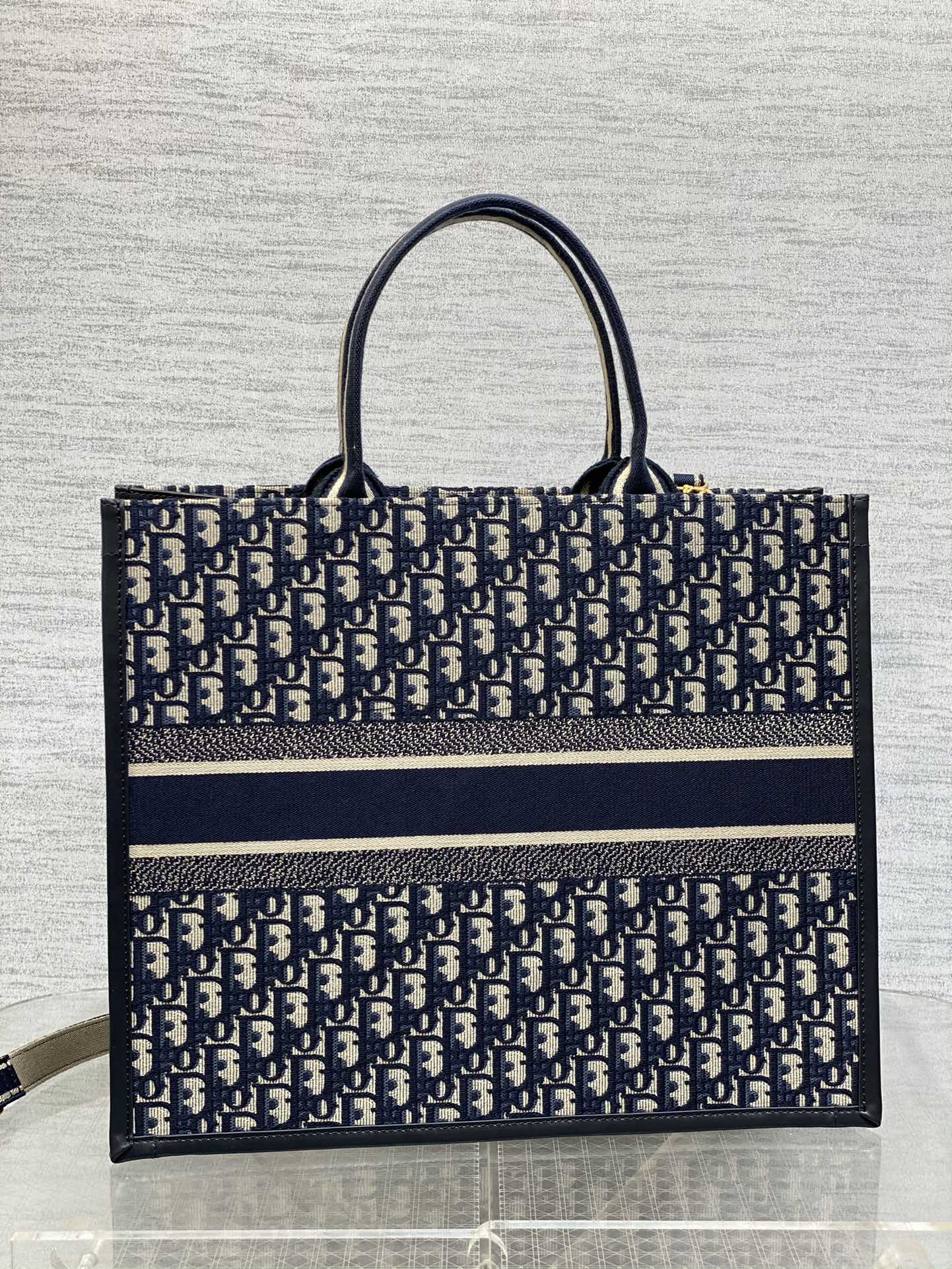 迪D家-秋冬新款 Tote 老藍花 大號