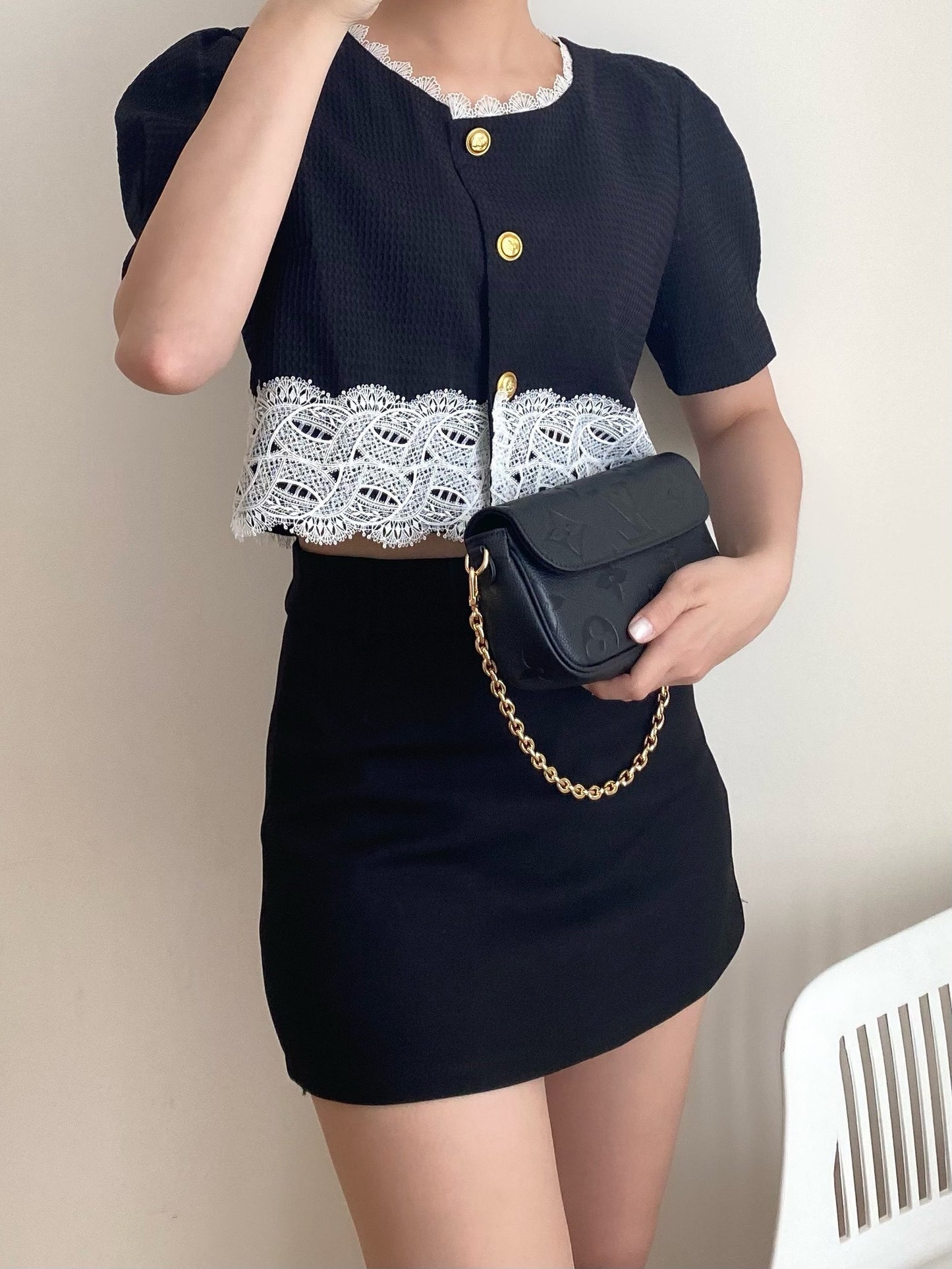 M81911 路L家-Wallet on Chain Ivy 黑色