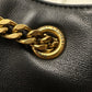 聖Y羅-Joe Backpack 絎縫雙肩包 黑色金扣 29CM