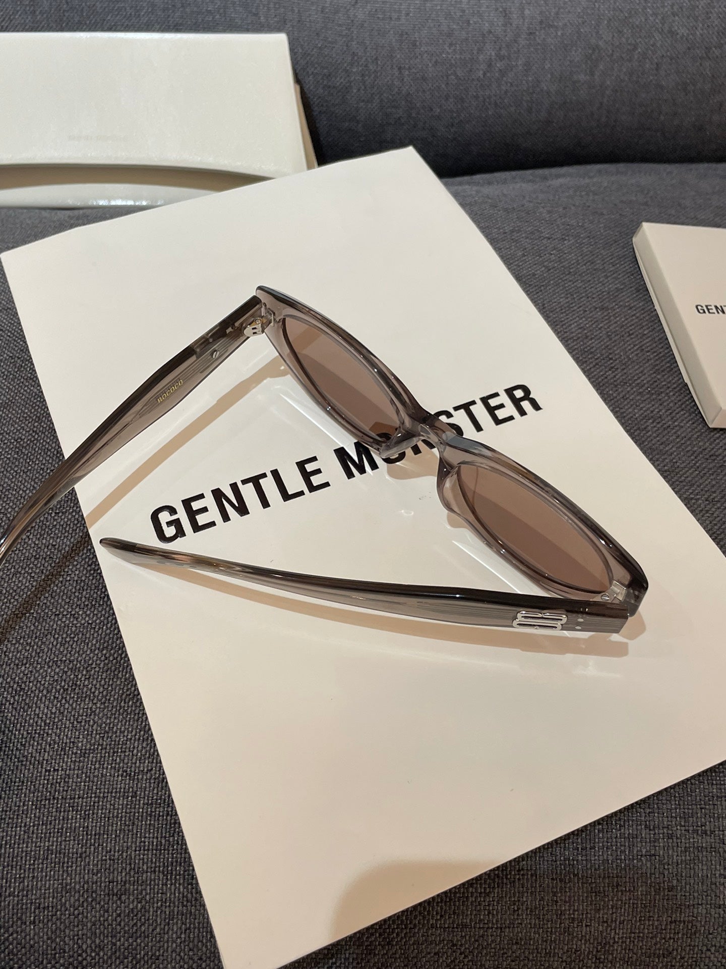 GENTLE-墨鏡 Collection 透明茶色