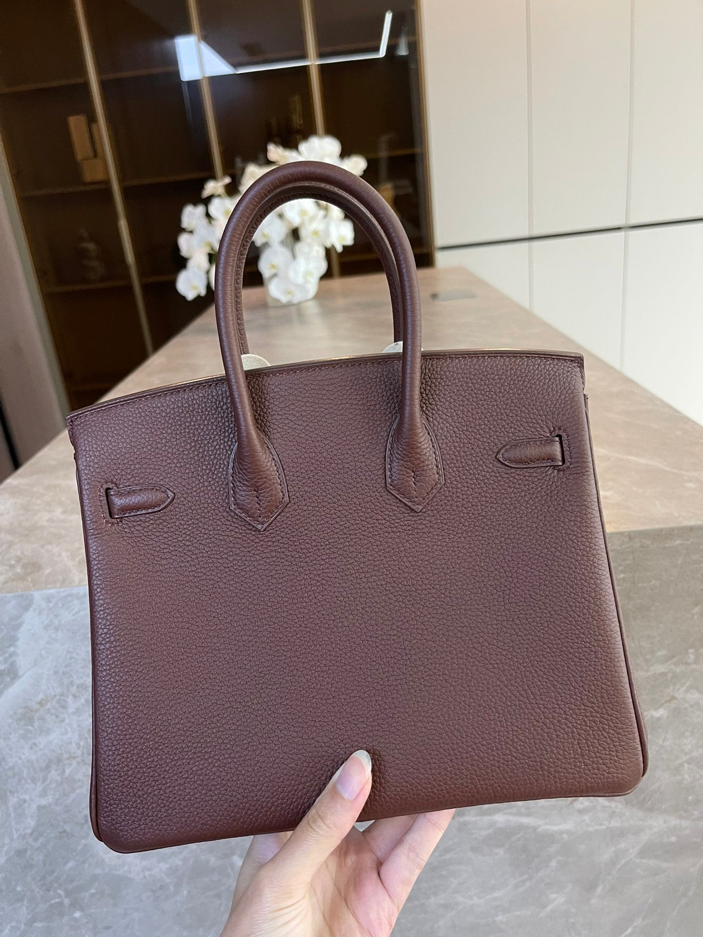 小愛款-Birkin 25 Togo 哈瓦那色 金扣