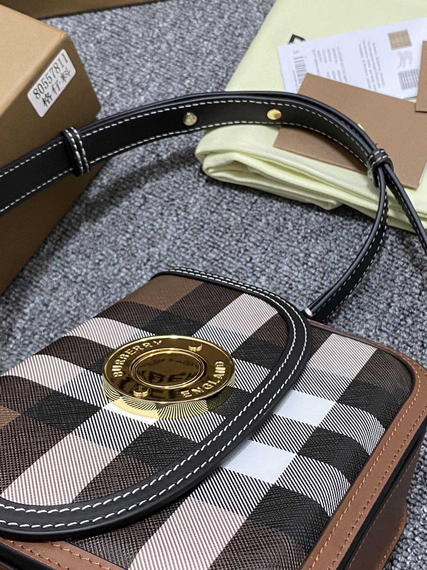 巴B家-Elizabeth Bag 小號 格紋款