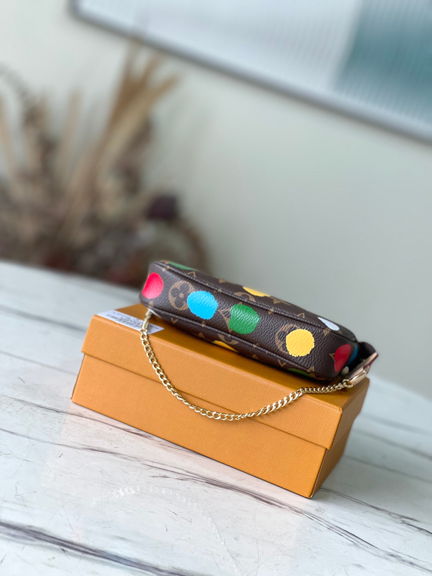 M81866 路L家-MINI POCHETTE ACCESSORIES 小手袋 草間彌生聯名系列
