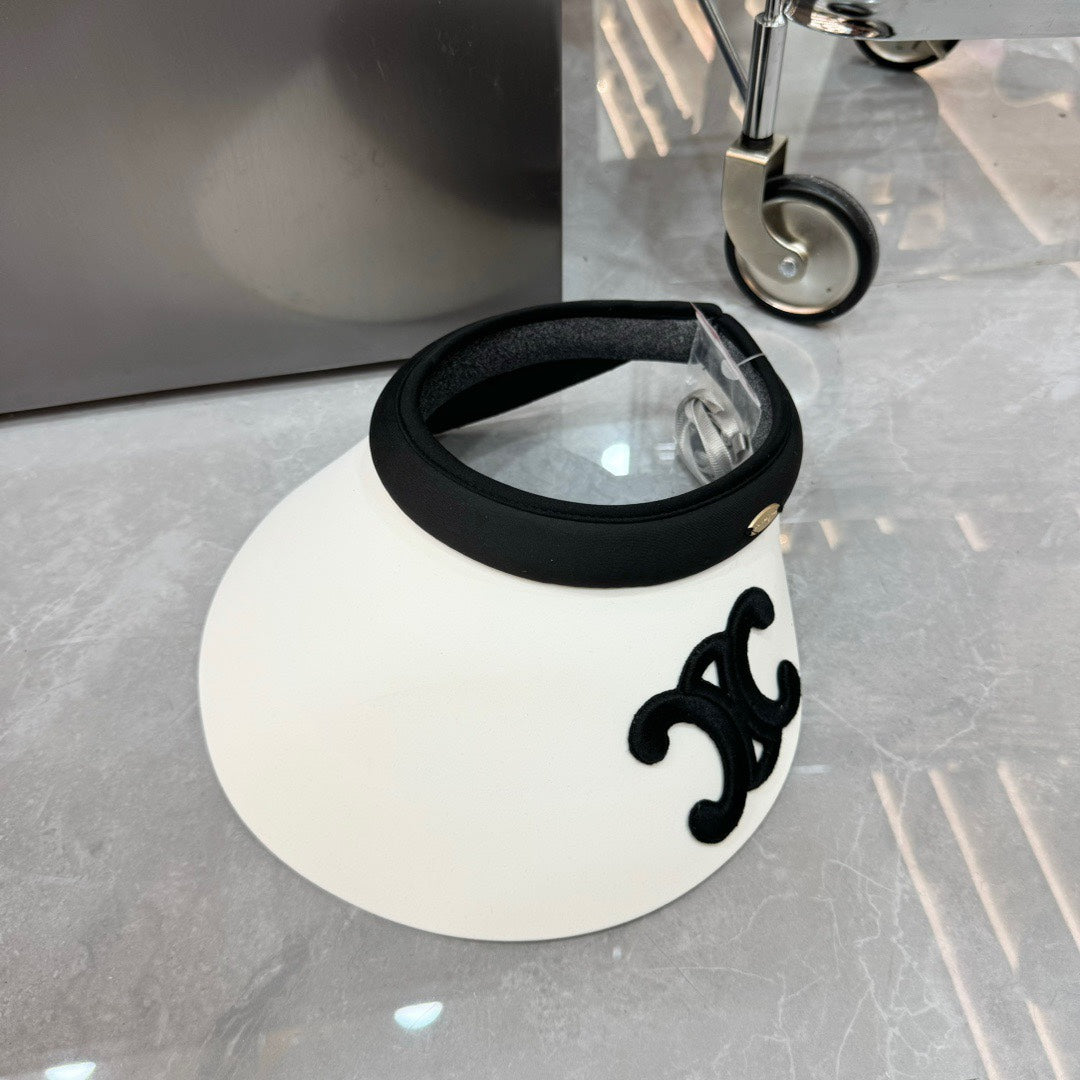 賽C家-新款 大Logo冰絲棉遮陽帽