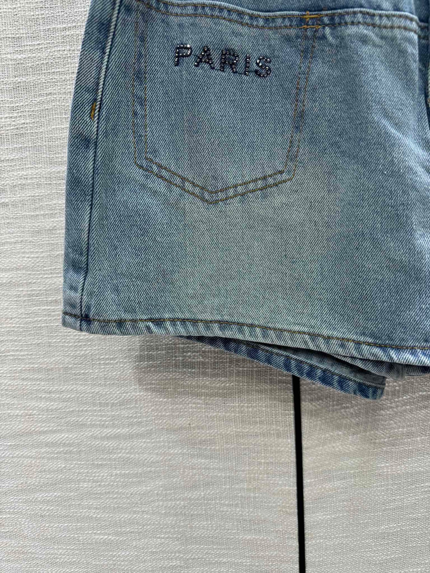 賽C家-2404 雙口袋牛仔短褲
