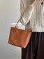 戈G家-Anjou Mini 手提雙面包 棕色