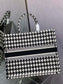 迪D家 Book Tote 千鳥格系列 大號41.5cm